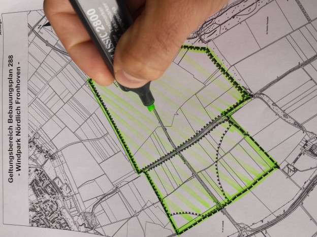 Bebauungsplan 288 – Windpark Nördlich Fronhoven